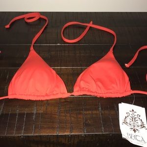 Becca Mango Bikini Top